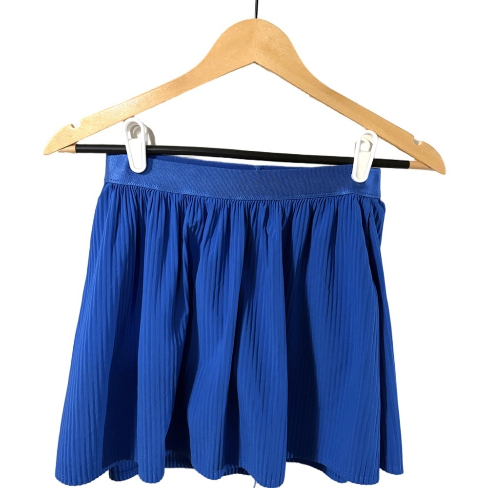 All in Motion Vibrant Blue Mini Skirt
